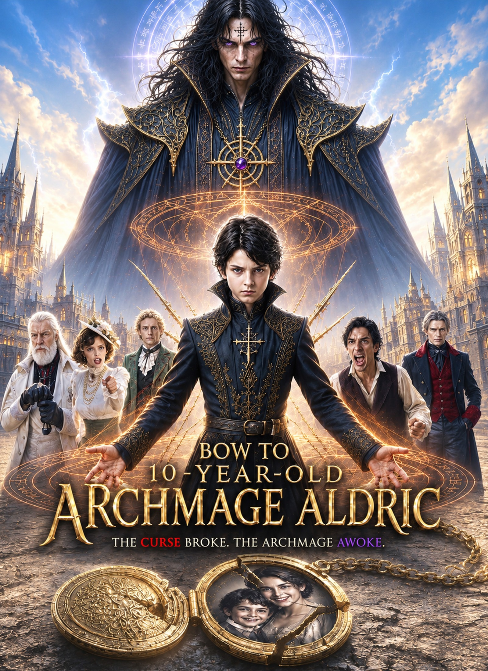 Bow to 10-Year-Old Archmage Aldric 封面
