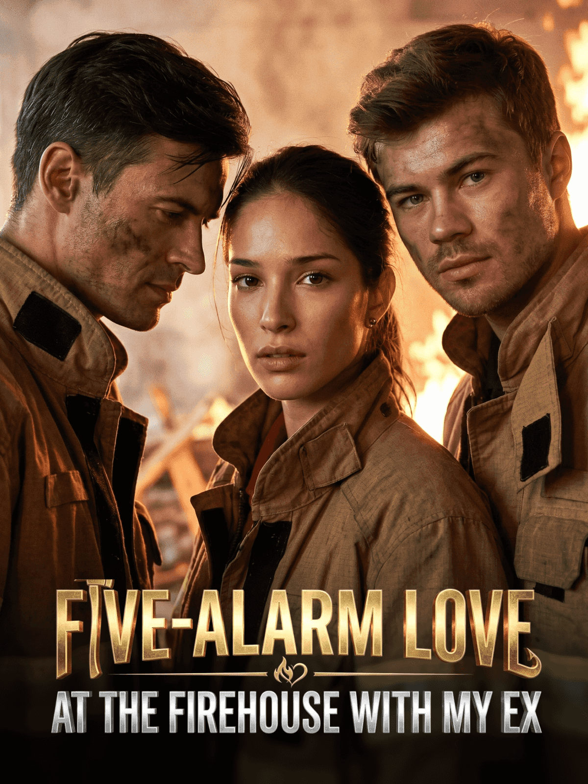 Five-Alarm Love at the Firehouse with My Ex 封面